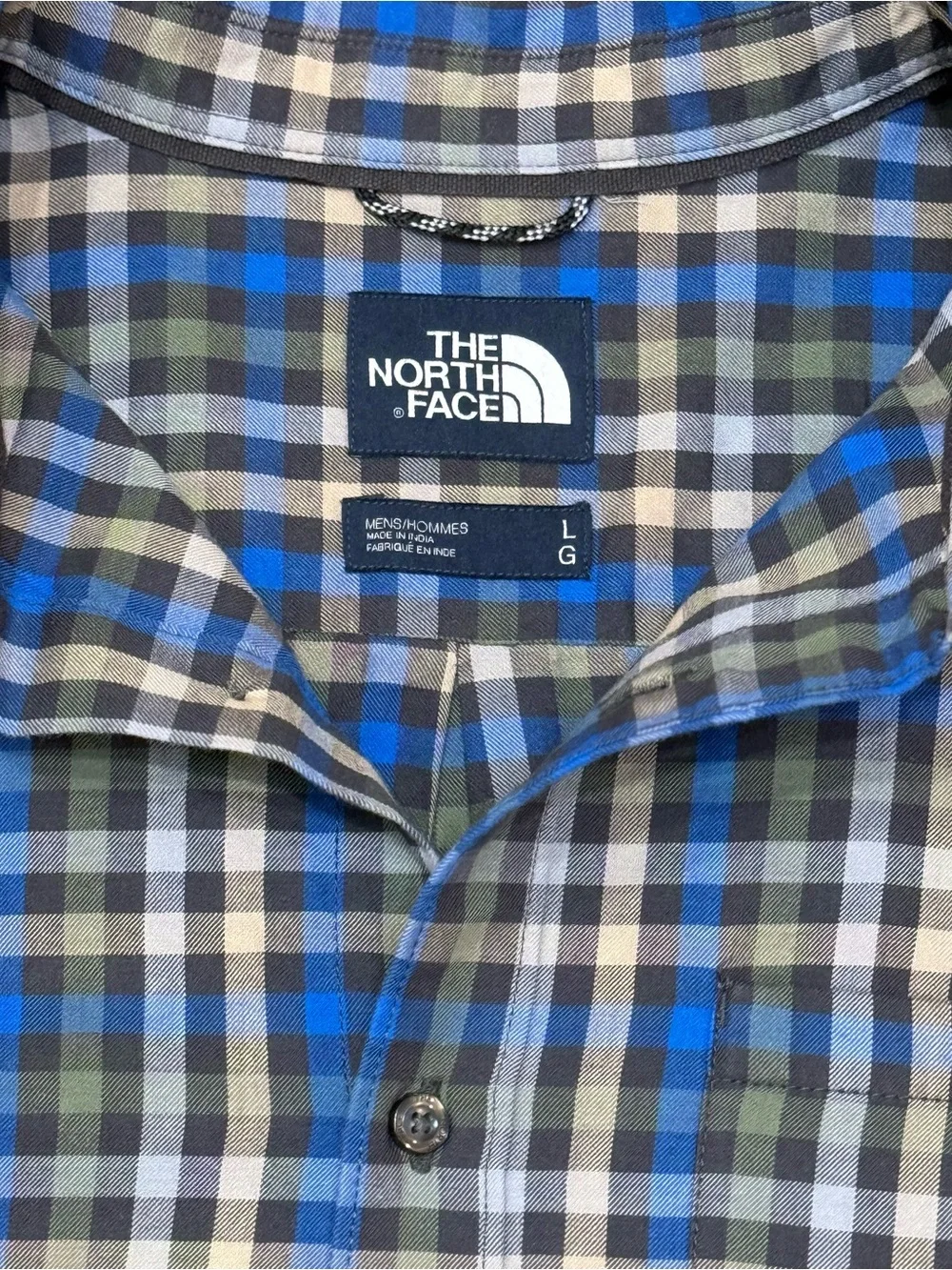 The North Face Hayden Pass Plaid Shirt Men’s L Heritage Outdoor Gorpcore Utility